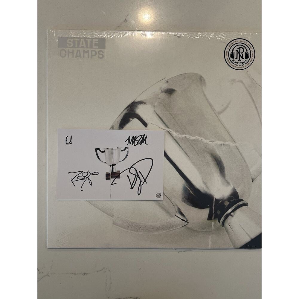 State Champs Self-Titled Vinyl LP Only 300 Pressed Signed AUTOGRAPHED #4